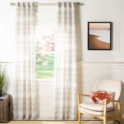 Safavieh Liberty Window Panel Wdt1053 In White