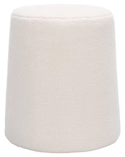 Safavieh Liesel Narrow Flared Ottoman In White