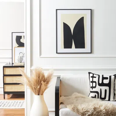 Safavieh Like Minds Framed Wall Art In Black