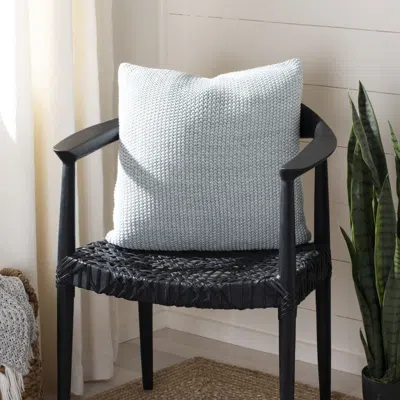 Safavieh Liliana Knit Pillow In Blue
