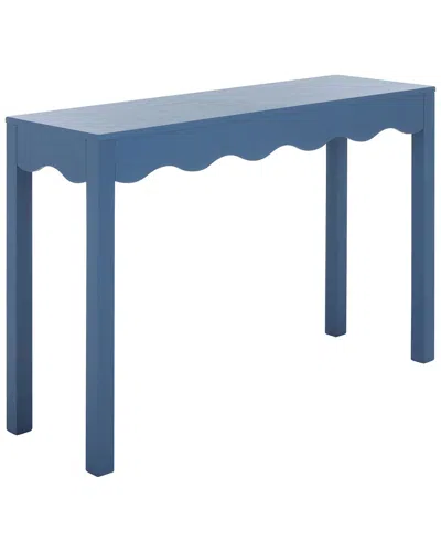 Safavieh Lilith Wave 43in Console In Blue
