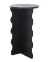 Safavieh Lilith Wavy Accent Table In Black