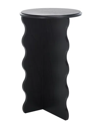Safavieh Lilith Wavy Accent Table In Black