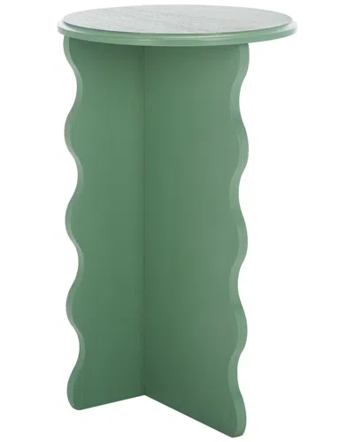 Safavieh Lilith Wavy Accent Table In Green