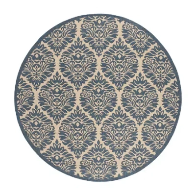 Safavieh Linden Collection Nikola Geometric Roundarea Rug In Multi