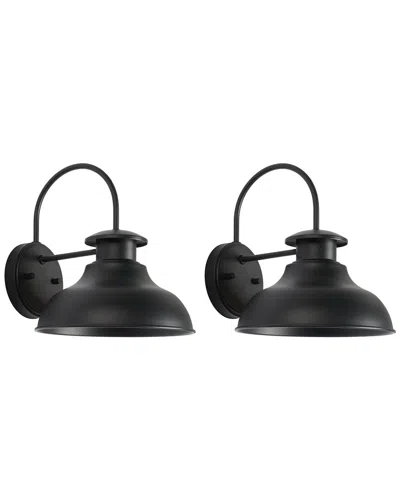 Safavieh Linden Outdoor Wall Sconce In Black