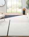 Safavieh Lineal Hand-tufted Rug, 5' X 8' In Ivory, Black