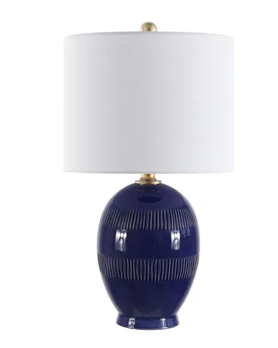 Safavieh Liney Table Lamp In Metallic