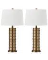 Safavieh Linus 28.5in Brass Column Table Lamp