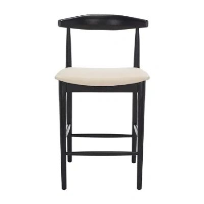 Safavieh Lionel Counter Height Bar Stool In Black