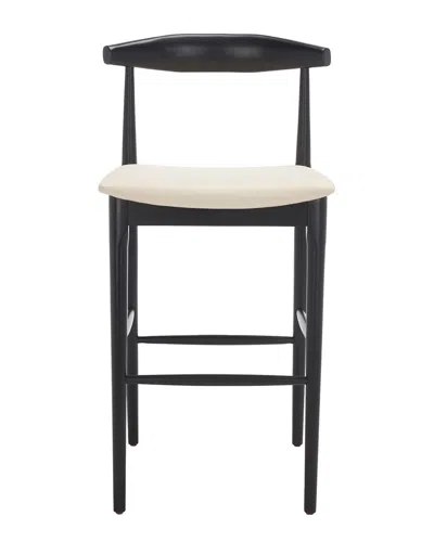 Safavieh Lionel Retro Bar Stool In Black