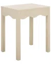 Safavieh Litith Square Wave Accent Table In Neutral