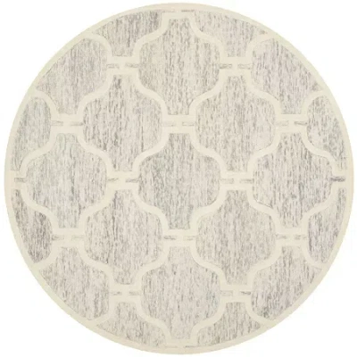 Safavieh Liz Geometric Hand Tufted Wool Rug In Gray
