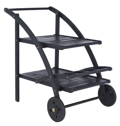 Safavieh Lodi Black Tea Cart