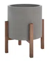 Safavieh Loflen Planter In Grey