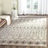 Safavieh Loft Hand Made Area Rug, Creme / Brown Bohemian Style Non-shedding In Neutral