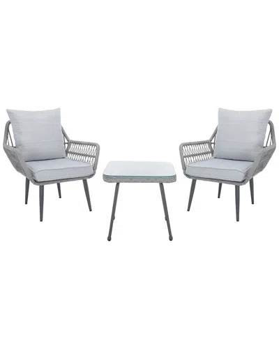 Safavieh Londyn 3pc Lounge Set In Grey