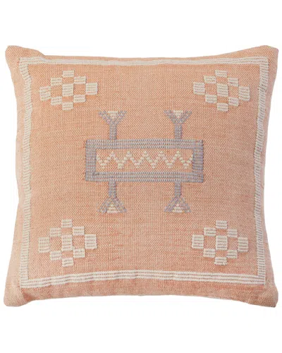 Safavieh Lorenz Pillow In Orange