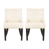 Safavieh Lotus Kitchen Collection 2-pc. Upholstered Dining Chair In White