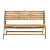Safavieh Luca Collection Folding Bench In Brown