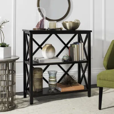 Safavieh Lucas 2 Tier Low Etagere In Black