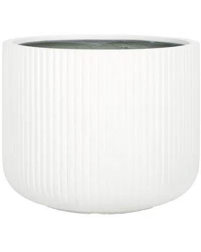 Safavieh Lucca Large Planter Pot In White