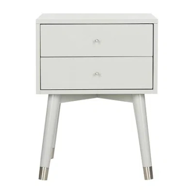 Safavieh Lyla 2-drawer Nightstand In White