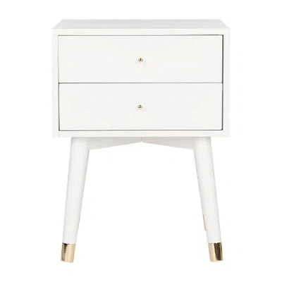 Safavieh Lyla 2-drawer Nightstand In White