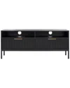 Safavieh Lylia 2-drawer & 2-shelf Media Stand In Black
