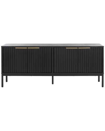 Safavieh Lylia 4-door Media Stand In Black
