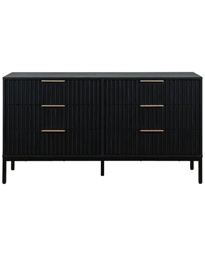 Safavieh Lylia 6-drawer Dresser In Black