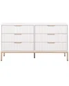 Safavieh Lylia 6-drawer Dresser In White