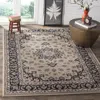 Safavieh Lyndhurst Machine Made Area Rug, Cream / Anthracite Traditional Style Easy Care In Brown