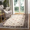 Safavieh Lyndhurst Machine Made Area Rug, Cream / Navy Traditional Style Easy Care In Multi