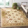 Safavieh Lyndhurst Machine Made Area Rug, Ivory / Beige Traditional Style Easy Care In Multi
