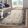 Safavieh Lyndhurst Machine Made Area Rug, Light Beige / Anthracite Traditional Style Easy Care In Brown