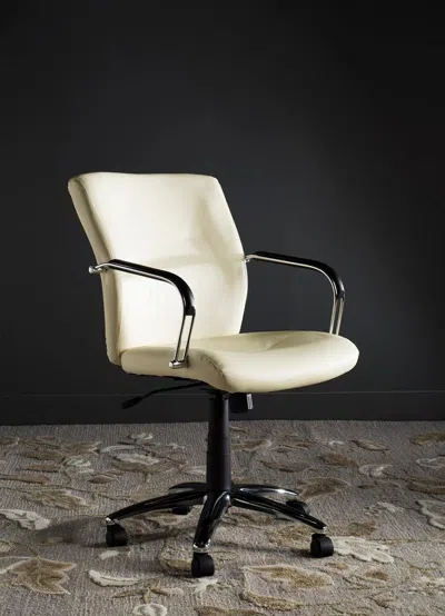 Safavieh Lysette Desk Chair In White