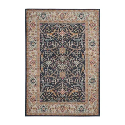 Safavieh Madison Collection Reno Oriental Square Area Rug In Multi