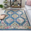 Safavieh Madison Machine Made Area Rug, Blue / Beige Bohemian Style Easy Care In Multi