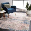 Safavieh Madison Machine Made Area Rug, Blue / Grey Contemporary Style Easy Care In Multi