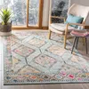 Safavieh Madison Machine Made Area Rug, Blue / Yellow Bohemian Style Easy Care In Multi