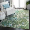 Safavieh Madison Machine Made Area Rug, Green / Turquoise Contemporary Style Easy Care In Green