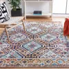 Safavieh Madison Machine Made Area Rug, Orange / Beige Bohemian Style Easy Care In Multi
