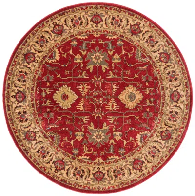 Safavieh Mahal Collection Rug In Burgundy