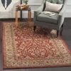 Safavieh Mahal Machine Made Area Rug, Red / Natural Traditional Style Easy Care In Red