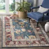 Safavieh Maharaja Hand Made Area Rug, Blue / Red Traditional Style Non-shedding In Multi