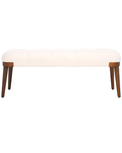 Safavieh Maila Bench In Pink