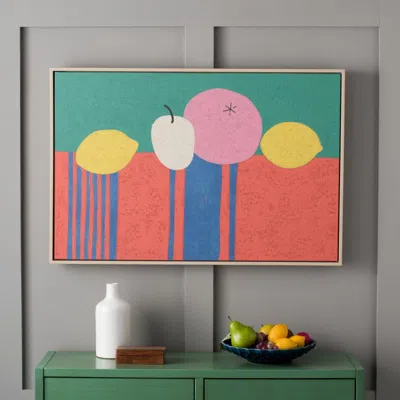 Safavieh Main Squeeze Framed Wall Art In Multi