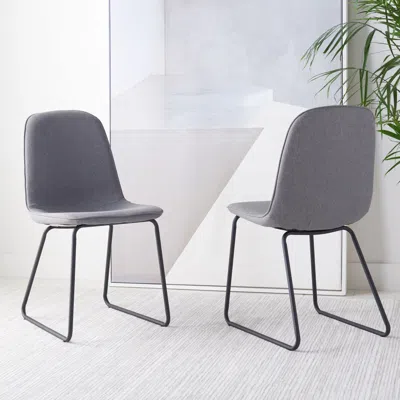 Safavieh Makalu Dining Chair In Gray
