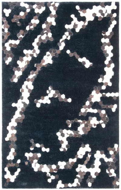 Safavieh Manhattan Collection Handmade Rug In Black